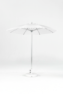 844FA 03 -R099 White-Brushed Silver -  Manual Lift