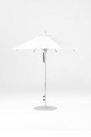 845FM-R099 White-Brushed Silver