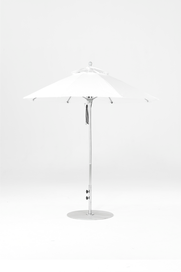 845FM-R099 White-Brushed Silver