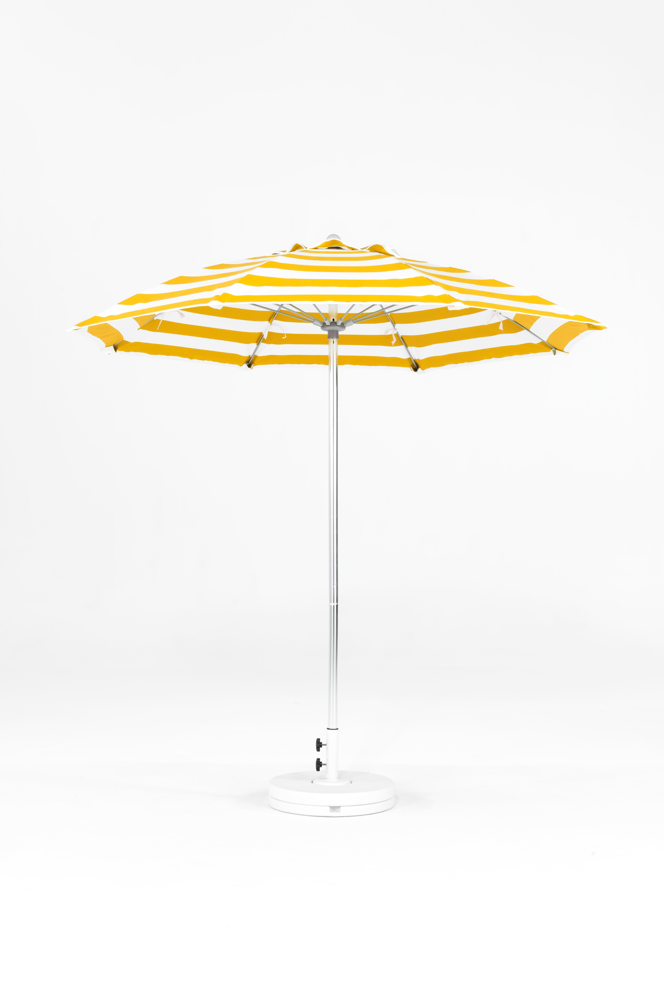 844FA 03 -055 Yellow Stripe-Brushed Silver -  Manual Lift