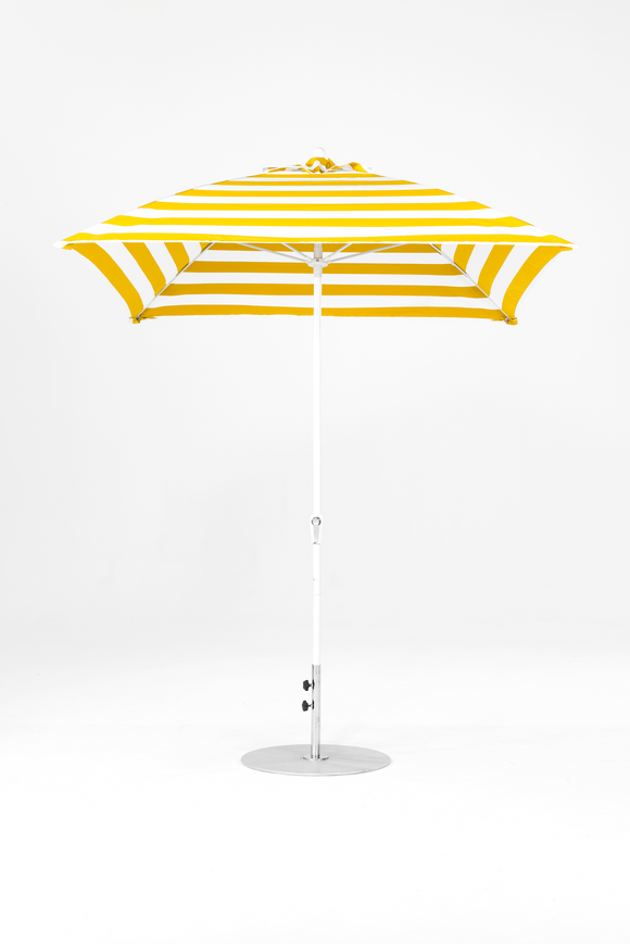 464FMC-SQ-055 Yellow Stripe-Alpine White