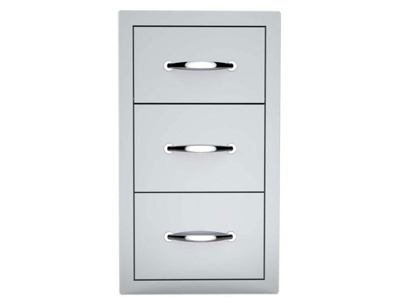 Sunstone Signature 17-Inch Paper Towel Drawer Combo with Beveled Frame