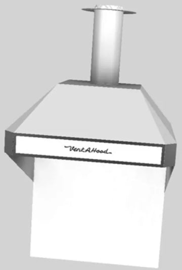 Buy white Vent A Hood 30 Inch 300 CFM Retro Style Range Hood