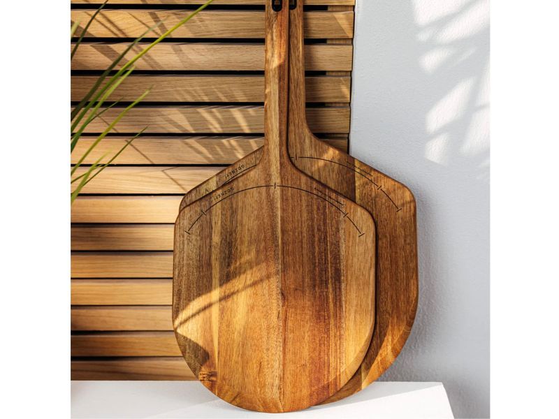 Gozney Standard 12-Inch Acacia Wood Pizza Peel & Server