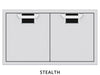 Aspire by Hestan 36 Inch Double Access Doors