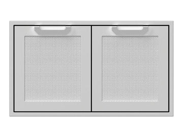 Hestan 8-Foot Outdoor Living Suite with Beer Dispenser Cutout, Bar Top & Foot Rail with Countertop