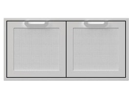 Hestan 12-Foot Outdoor Living Suite with Bar Top and Foot Rail