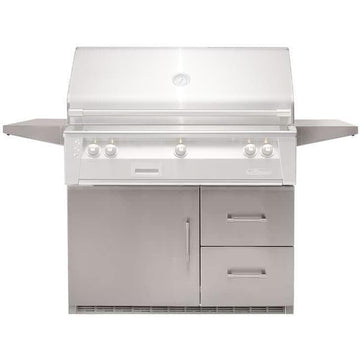 Alfresco 42-Inch Built-In Outdoor Refrigerator Cart Model