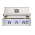 American Outdoor Grill 30 inch L-Series built-in gas grill in stainless steel with rear infrared burner and rotisserie kit