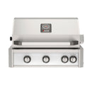 American Outdoor Grill 30 inch L-Series built-in gas grill in white with rear infrared burner and rotisserie kit