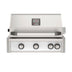 American Outdoor Grill 30 inch L-Series built-in gas grill in white with rear infrared burner and rotisserie kit