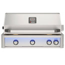 American Outdoor Grill 36 inch L-Series built-in gas grill in stainless steel with rear infrared burner and rotisserie kit