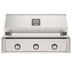 American Outdoor Grill 36-Inch T-Series Built-In Stainless Steel Gas Grill, 3-Burner Built-In Grill with Analog Thermometer, Front View