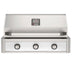 American Outdoor Grill 36-Inch T-Series Built-In Gas Grill in Stainless Steel with White Accent Panel, Front View