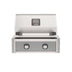 American Outdoor Grill 24-Inch T-Series Built-In Gas Grill with Gray Accent Panel, Premium Stainless Steel Outdoor Grill