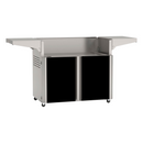 American Outdoor 36 Inch Portable Cart Base in black with a sleek, sophisticated finish and premium outdoor durability.
