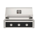 American Outdoor Grill 30-Inch T-Series Built-In Gas Grill with Black Accent Panel, Premium Built-In Outdoor Grill