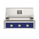  American Outdoor Grill 30-Inch T-Series Built-In Gas Grill with Blue Accent Panel, 3-Burner Outdoor Kitchen Grill