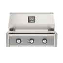 American Outdoor Grill 30-Inch T-Series Built-In Gas Grill with Gray Accent Panel, Premium Outdoor Kitchen Grill