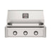 American Outdoor Grill 30-Inch T-Series Built-In Stainless Steel Gas Grill, 3-Burner Built-In Grill with Analog Thermometer, Front View