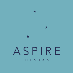 Aspire by Hestan manufacturer logo; AEVCSB single-side-burner vinyl cover product photograph not shown