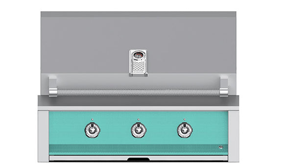 Aspire by Hestan EMB36 36-inch built-in grill in Bora Bora, without rotisserie