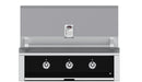Aspire by Hestan EMB36 36-inch built-in grill in Stealth, without rotisserie