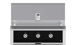Aspire by Hestan EMB36 36-inch built-in grill in Stealth, without rotisserie