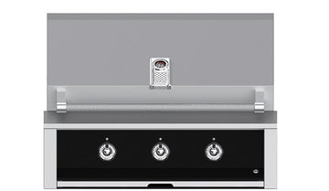 Aspire by Hestan EMB36 36-inch built-in grill in Stealth, without rotisserie