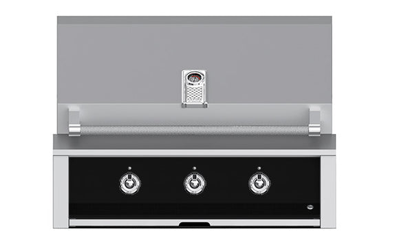 Aspire by Hestan EMB36 36-inch built-in grill in Stealth, without rotisserie
