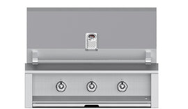 Aspire by Hestan EMB36 36-inch built-in grill in Steeletto, without rotisserie