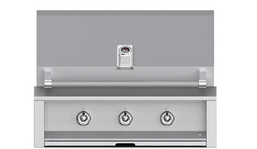 Aspire by Hestan EMB36 36-inch built-in grill in Steeletto, without rotisserie