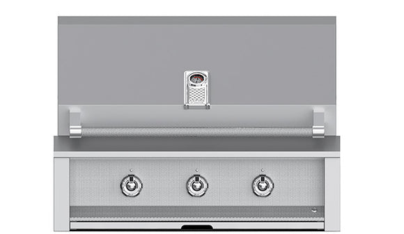 Aspire by Hestan EMB36 36-inch built-in grill in Steeletto, without rotisserie