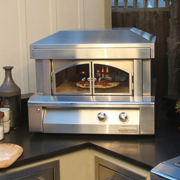 Alfresco 30 Inch Gas Fired Countertop Pizza Ovens