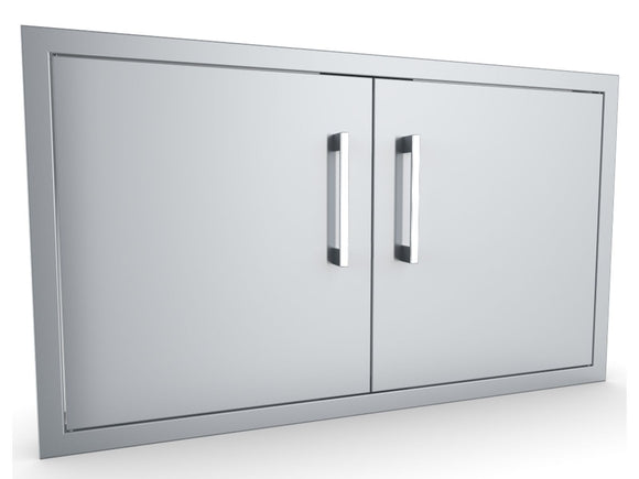 Sunstone Signature 36-Inch Double Drawer Door Combo with Beveled Frame