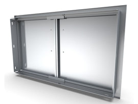 Sunstone Signature 36-Inch Double Drawer Door Combo with Beveled Frame