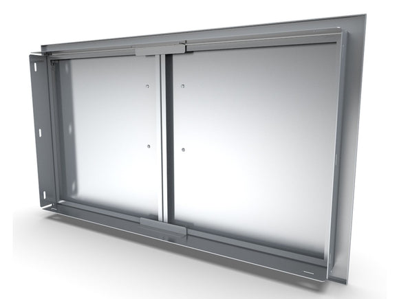 Sunstone Signature 36-Inch Double Drawer Door Combo with Beveled Frame