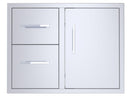 Sunstone Signature 30-Inch Double Drawer Door Combo with Beveled Frame