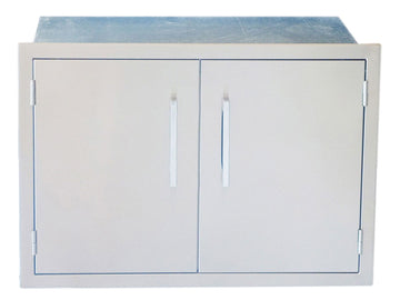 Sunstone Signature 30-Inch Weather Sealed Dry Storage Pantry – Beveled Frame