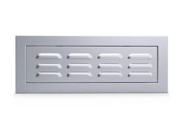 Sunstone Signature Vented Panel Door with Concealed Pressure Hinge – Beveled Frame