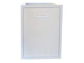 Sunstone Signature Series 20 x 27-Inch Trash Drawer with 2 Trash Bins – Beveled Frame Style