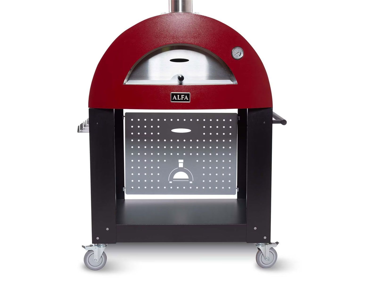 Alfa Pizza Oven Base for 4-Pizza Oven – Wrinkle Black
