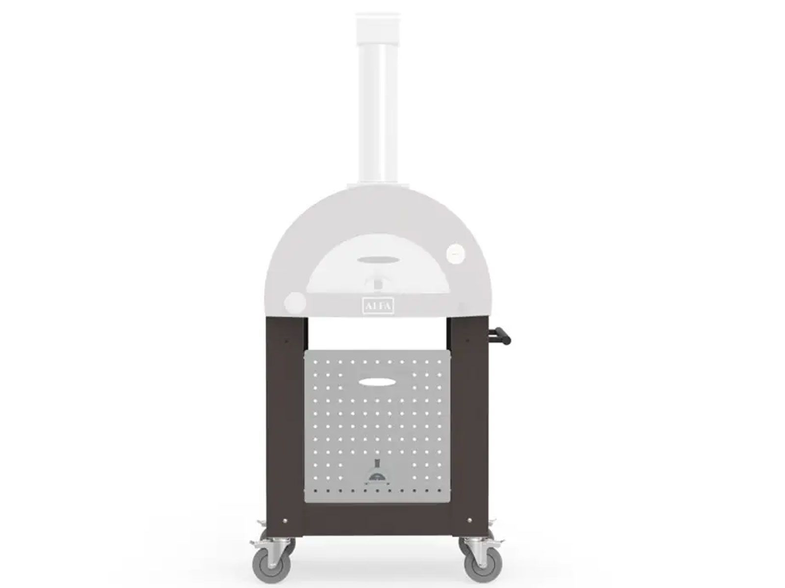 Alfa Forni Pizza Oven Base for Nano 1-Pizza Model – Wrinkle Black