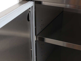 Blaze Stainless Steel Enclosed Dry Storage Cabinet with Shelf