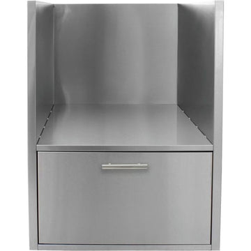 Blaze Kamado Sleeve with Drawer with Lights