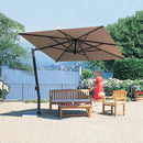 FIM C-Series 9.5 Foot Square Cantilever Umbrella-3