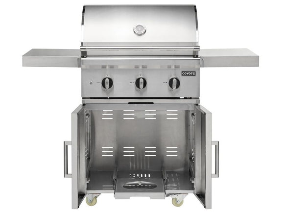 Coyote 30 Inch C-Series LP Grill on Cart 