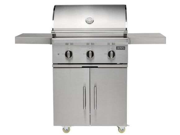 Coyote 30 Inch C-Series LP Grill on Cart 