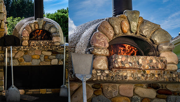 Forno Bravo 32 Inch Casa2G-80 Gas Fired Freestanding Pizza Oven