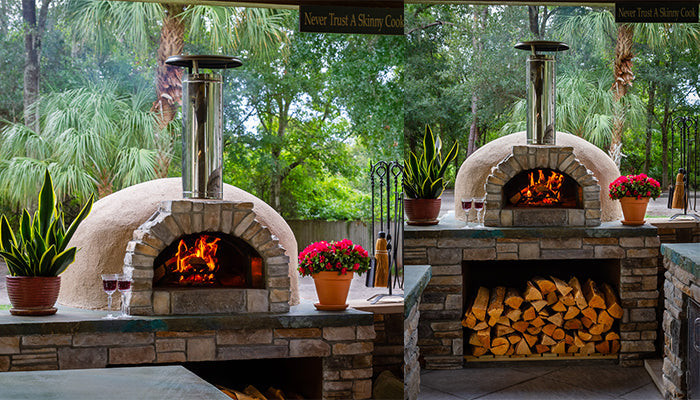 Forno Bravo 32 Inch Casa2G-80 Gas Fired Freestanding Pizza Oven